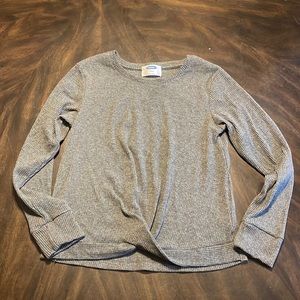 Old Navy Girls XL 14/16 Grey Long-sleeve/ Sweater